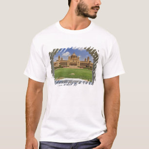 T-shirt Vue arrière de l'hôtel Umaid Bhawan Palace, Jodjpu