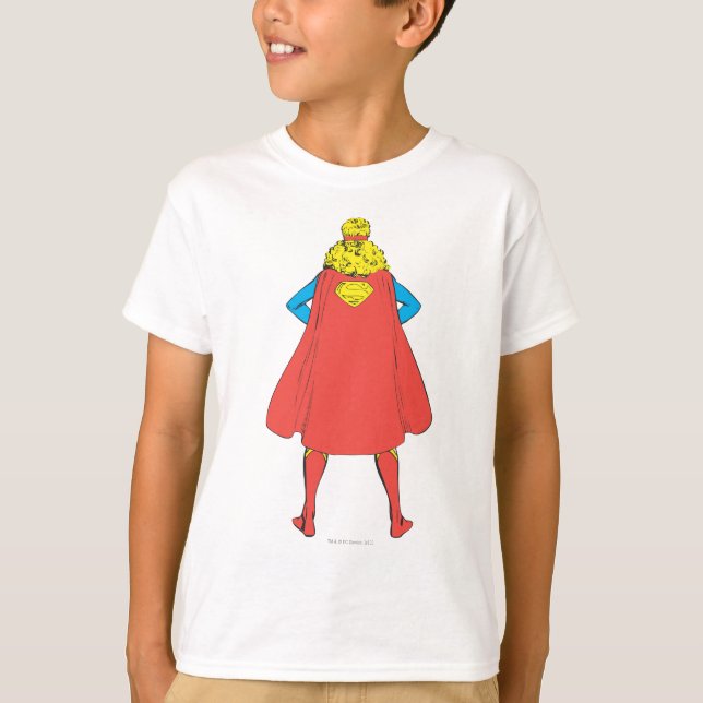 T-shirt Vue arrière Supergirl (Devant)