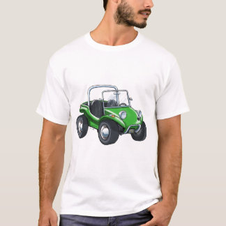 T-shirt Vue avant de Green Dunebuggy