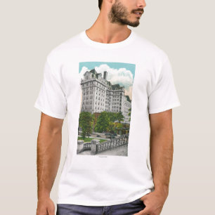 T-shirt Vue d'approche de capitol de bâtiment du téléph