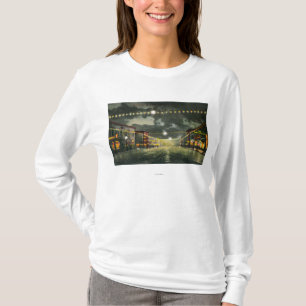 T-shirt Vue d'avenue de Hewitt la nuit
