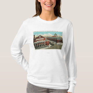T-shirt Vue d'avenue de mA de symphonie, horticole