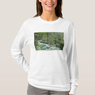 T-shirt Vue de bateau commençant en bas de la canalisation