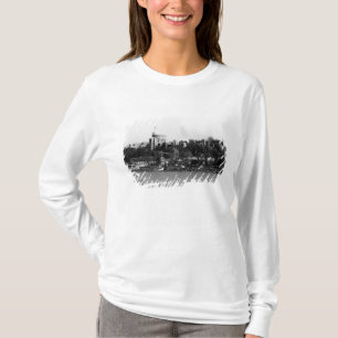 T-shirt Vue de château de Windsor, à travers la Tamise