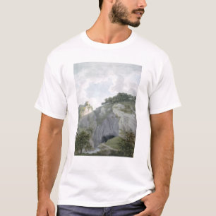 T-shirt Vue de château et de caverne chez Castelton