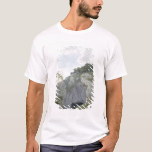 T-shirt Vue de château et de caverne chez Castelton