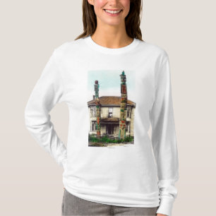 T-shirt Vue de deux TotempolesWrangell, AK
