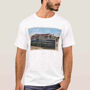 T-shirt Vue de gare de Burlington