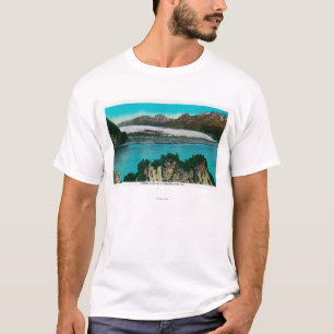 T-shirt Vue de glacier de Harding dans la baie de