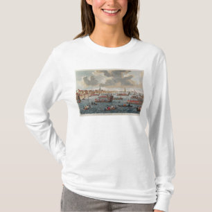T-shirt Vue de Gravesend avec des troupes
