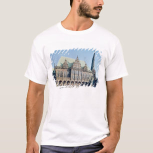 T-shirt Vue de hôtel de ville, établie 1405-09