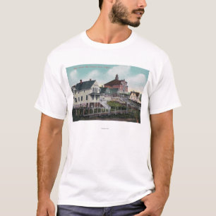 T-shirt Vue de la colline de lycée, résidences