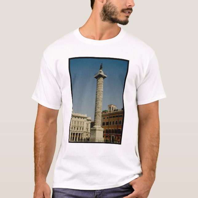 T-shirt Vue de la colonne de Trajan, ANNONCE 113 (Devant)
