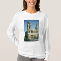 Vue de la façade de l'église de