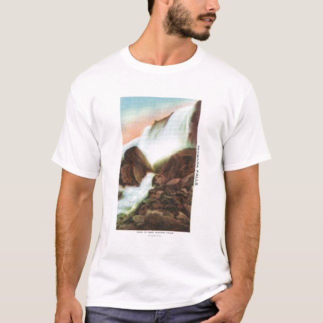 T-shirt Vue de la roche des âges (Devant)