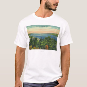 T-shirt Vue de lac seneca
