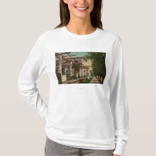 T-shirt Vue de l'hôtel le Maryland et de pergola