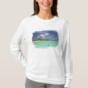 T-shirt Vue de l'île de Funadoo depuis Funadovilligilli