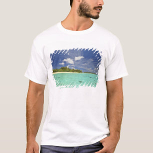 T-shirt Vue de l'île de Funadoo depuis Funadovilligilli