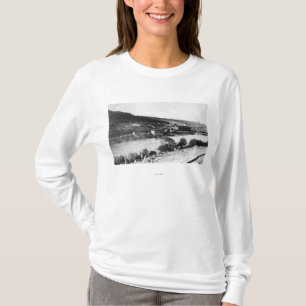 T-shirt Vue de Maupin, de l'Orégon et de rivière de