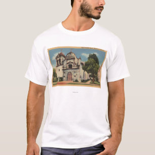 T-shirt Vue de Monterey, la Californie de Presido royal