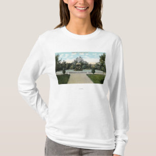 T-shirt Vue de parc de Capron de la fontaine