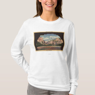 T-shirt Vue de parc de portail de splendeur