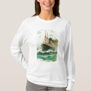 T-shirt Vue de Patricia en mer, Hambourg-Amérique