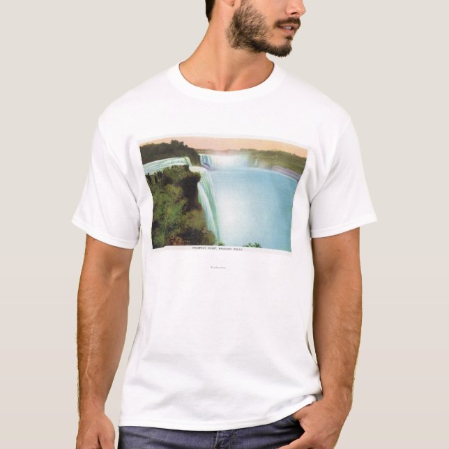 T-shirt Vue de point de perspective (Devant)