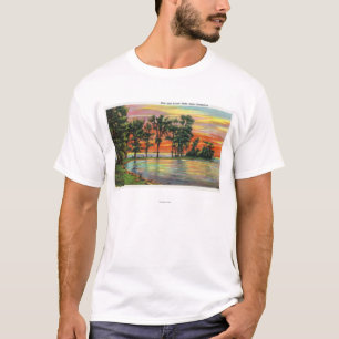 T-shirt Vue de point de tir à l'arc