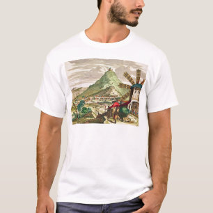 T-shirt Vue de Potosi en Bolivie