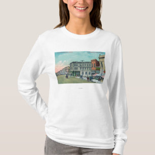 T-shirt Vue de quatrième StreetSanta Rosa, CA