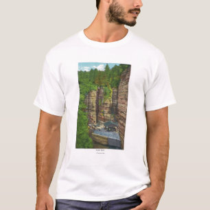 T-shirt Vue de roche de Tableau