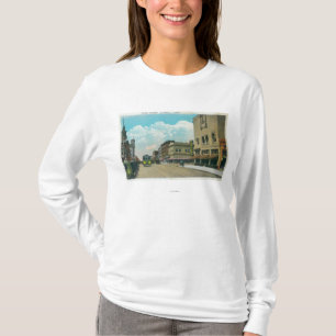 T-shirt Vue de rue de parc, rue CarAlameda, CA
