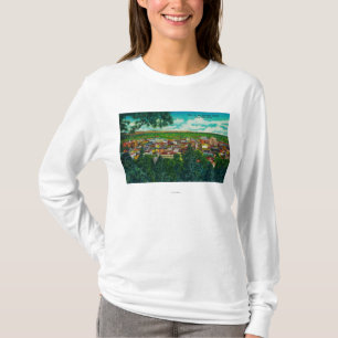 T-shirt Vue de section d'affaires de la commande de