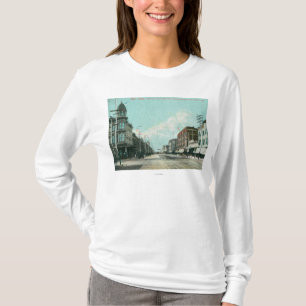 T-shirt Vue de tour électrique de rue de Santa Clara