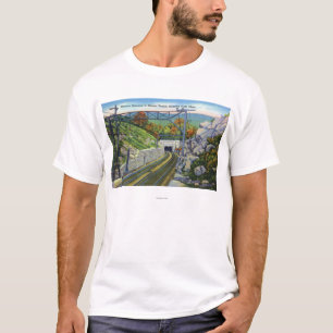T-shirt Vue de traînée de Mohawk de W. Entrance à Hoosac