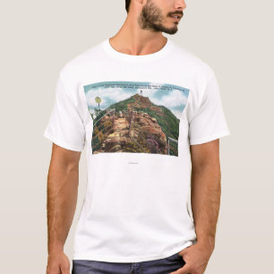 T-shirt Vue de traînée de pied au sommet