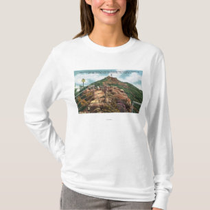 T-shirt Vue de traînée de pied au sommet