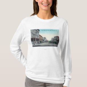 T-shirt Vue de troisième rue du bureau de poste