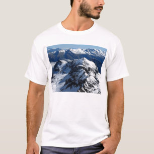 T-shirt Vue depuis la montagne Schilthorn