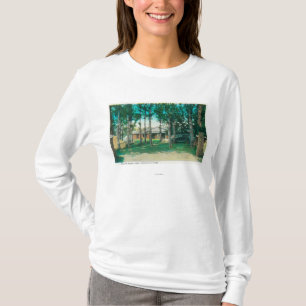 T-shirt Vue des automnes de touristes municipaux de