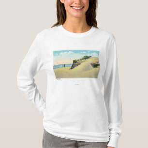T-shirt Vue des dunes de sable typiques de la Nouvelle
