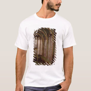 T-shirt Vue des fenêtres en verre teinté