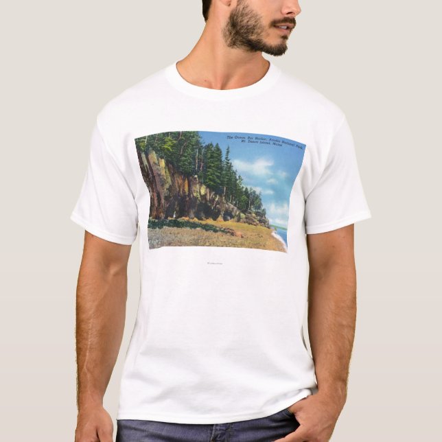 T-shirt Vue des fours au port de barre (Devant)
