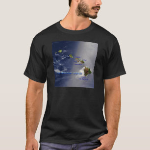 T-shirt Vue des îles hawaïennes