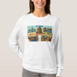 T-shirt Vue des ponts, scènes intérieures d'hôtel Shaw