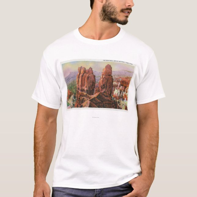 T-shirt Vue des sentinelles (Devant)