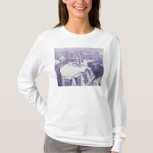 T-shirt Vue des toits ou des toits sous la neige, 1878