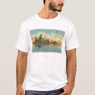 T-shirt Vue d'île de Zavikon